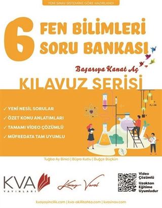 6. Sınıf Kılavuz Serisi Fen Bilimleri Soru Bankası