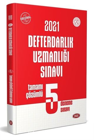 2021 Defterdarlık Uzmanlığı Sınavı Tamamı Çözümlü 5 Deneme Sınavı