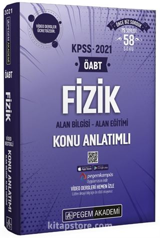 2021 KPSS ÖABT Fizik Video Destekli Konu Anlatımlı