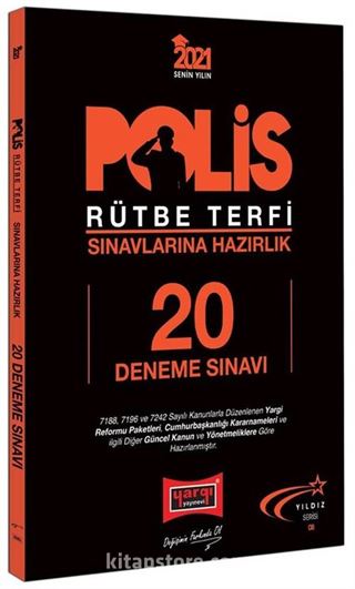 2021 Polis Rütbe Terfi Sınavlarına Hazırlık 20 Deneme Sınavı