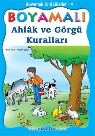 Boyamalı Ahlak ve Görgü Kuralları (Büyük Boy) (Kod:111)