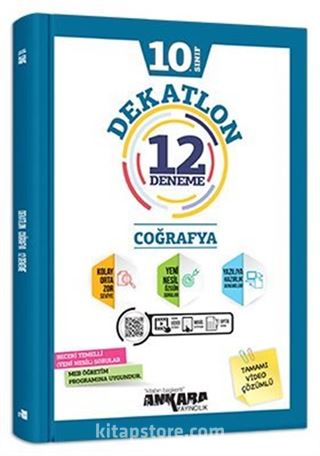 10. Sınıf Coğrafya 12 Deneme