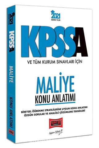 2021 KPSS A Grubu ve Tüm Kurum Sınavları İçin Maliye Konu Anlatımı