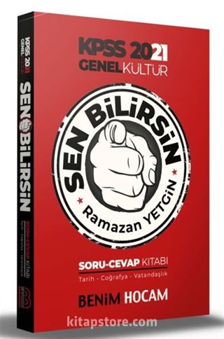 2021 Genel Kültür Sen Bilirsin Tarih-Coğrafya-Vatandaşlık Soru Cevap Kitabı