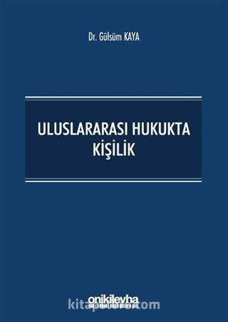 Uluslararası Hukukta Kişilik