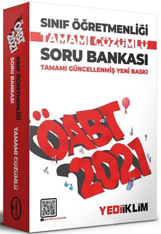 2021 ÖABT Sınıf Öğretmenliği Tamamı Çözümlü Soru Bankası