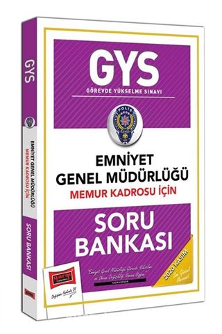 GYS Emniyet Genel Müdürlüğü Memur Kadrosu İçin Soru Bankası