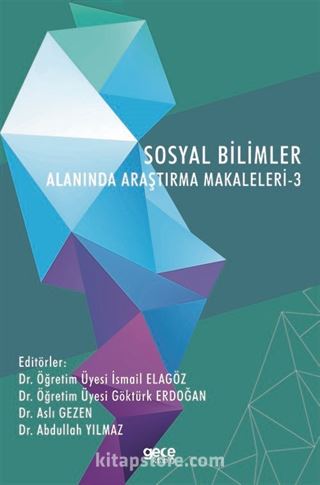 Sosyal Bilimler Alanında Araştırma Makaleleri 3