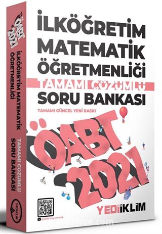 2021 ÖABT İlköğretim Matematik Öğretmenliği Tamamı Çözümlü Soru Bankası