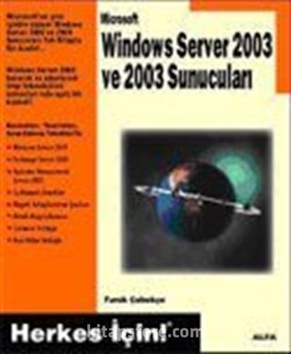 Windows Server 2003 ve 2003 Sunucuları