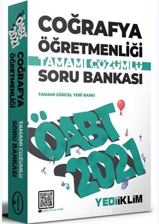 2021 ÖABT Coğrafya Öğretmenliği Tamamı Çözümlü Soru Bankası