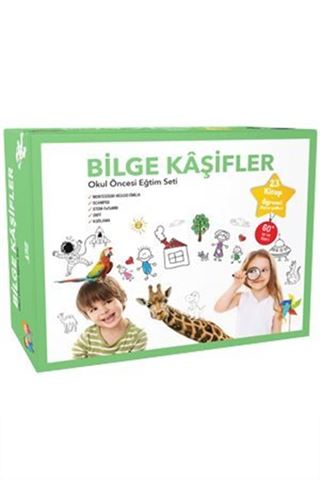 Bilge Kaşifler - Okul Öncesi Eğitim Seti (15 Kitap)