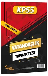 2021 KPSS Vatandaşlık Yaprak Test