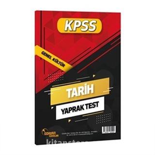 2021 KPSS Tarih Yaprak Test