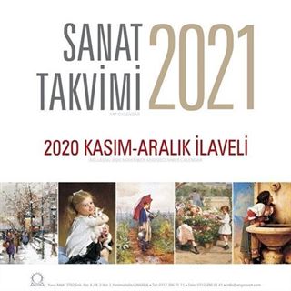 2021 Sanat Takvimi Duvar Takvimi