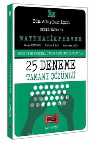 2021 Tüm Adaylar İçin Matematikperver Tamamı Çözümlü 25 Deneme