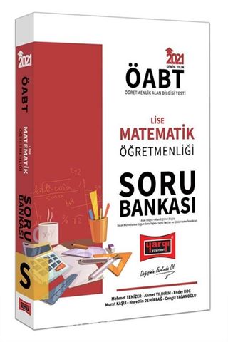 2021 ÖABT Lise Matematik Öğretmenliği Soru Bankası