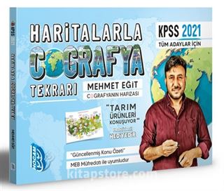 2021 KPSS Haritalarla Coğrafya Tekrarı