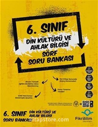 6. Sınıf Din Kültürü ve Ahlak Bilgisi Sörf Soru Bankası