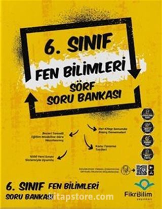 6. Sınıf Fen Bilimleri Sörf Soru Bankası