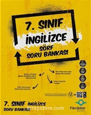 7. Sınıf İngilizce Sörf Soru Bankası