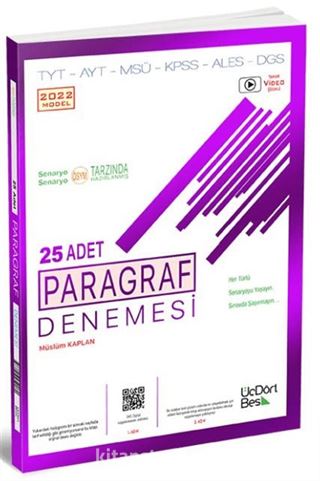 25 Adet Paragraf Denemesi