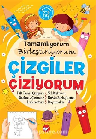 Çizgiler Çiziyorum / Tamamlıyorum Birleştiriyorum