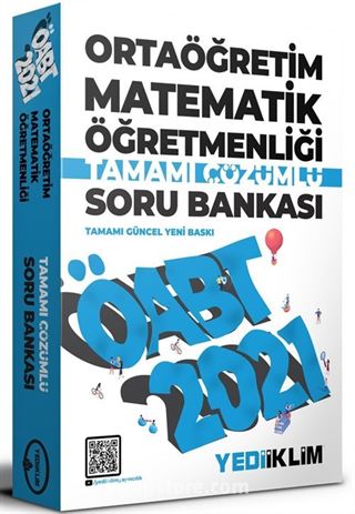 2021 ÖABT Ortaöğretim Matematik Öğretmenliği Tamamı Çözümlü Soru Bankası