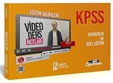 2021 KPSS Eğitim Bilimleri Rehberlik ve Özel Eğitim Video Ders Notları