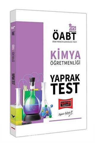 2021 ÖABT Kimya Öğretmenliği Yaprak Test