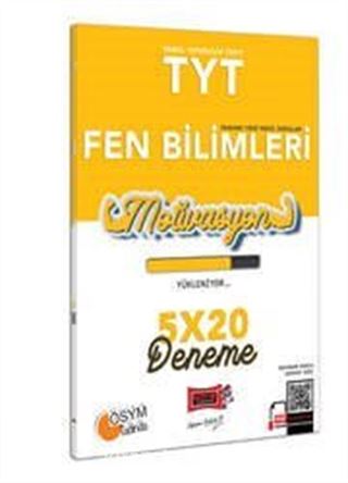 2022 TYT Fen Bilimleri 5x20 Motivasyon Deneme Sınavı