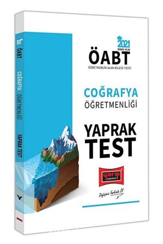 2021 ÖABT Coğrafya Öğretmenliği Yaprak Test