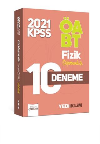 2021 ÖABT Fizik Öğretmenliği Tamamı Çözümlü 10 Deneme