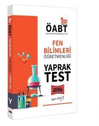 2021 ÖABT Fen Bilimleri Öğretmenliği Yaprak Test