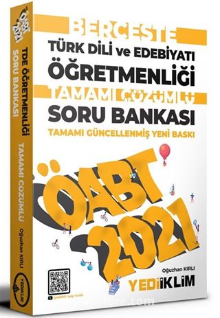 2021 ÖABT Türk Dili ve Edebiyatı Öğretmenliği Hücreleme Yöntemine Göre Berceste Tamamı Çözümlü Soru Bankası