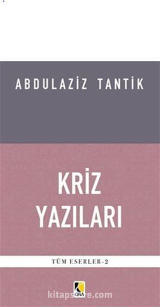 Kriz Yazıları