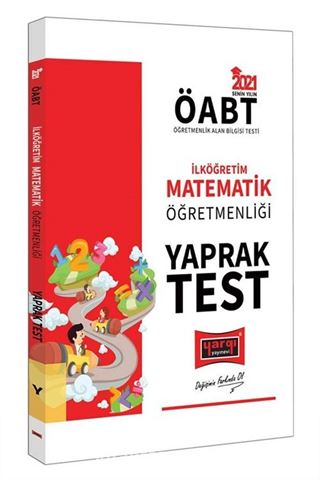 2021 ÖABT İlköğretim Matematik Öğretmenliği Yaprak Test