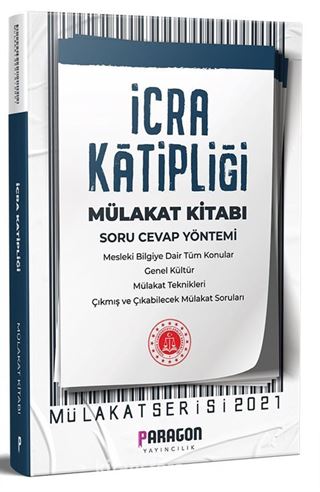 2021 İcra Katipliği Çıkmış Sorularla Mülakat Kitabı