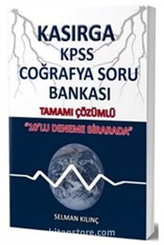 2021 KPSS Kasırga Coğrafya Soru Bankası