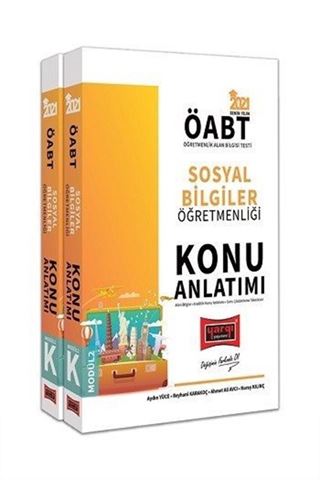 2021 ÖABT Sosyal Bilgiler Öğretmenliği Konu Anlatımlı Modüler Set (2 Kitap)