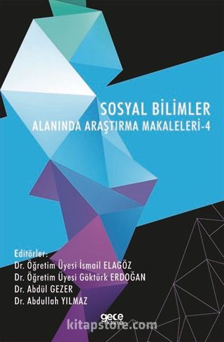 Sosyal Bilimler Alanında Araştırma Makaleleri 4