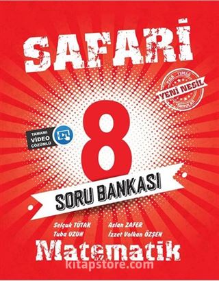 Safari 8. Sınıf Matematik Yeni Nesil Soru Bankası