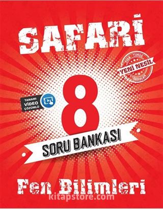 Safari 8. Sınıf Fen Bilimleri Yeni Nesil Soru Bankası