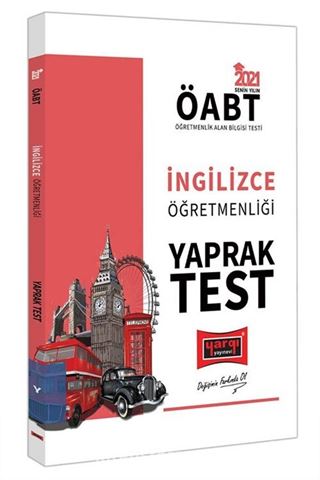 2021 ÖABT İngilizce Öğretmenliği Yaprak Test