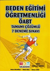 Beden Eğitimi Öğretmenliği ÖABT Tamamı Çözümlü 7 Deneme Sınavı