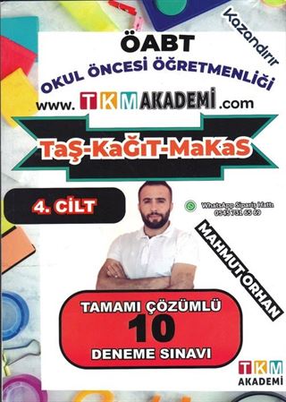 Okul Öncesi Öğretmenliği ÖABT 4. Cilt Tamamı Çözümlü 10 Deneme Sınavı