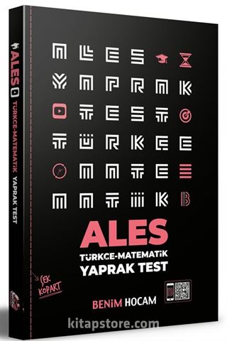 2021 ALES Türkçe Matematik Çek Kopart Yaprak Test