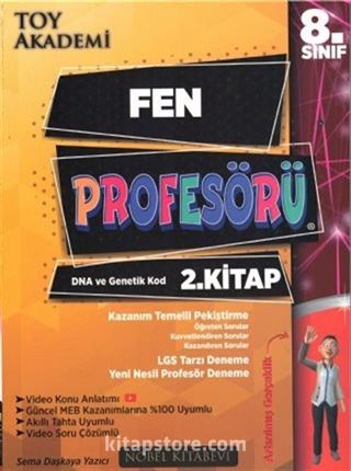 8. Sınıf Fen Profesörü 2.Kitap DNA ve Genetik Kod