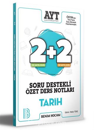 2021 AYT Tarih 2+2 Soru Destekli Özet Ders Notları