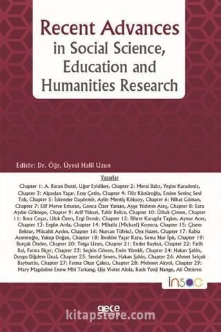 Recent Advances in Social Science Education